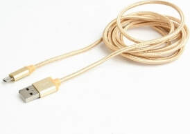 Gembird cotton braided micro USB cable