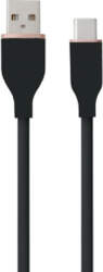 SILIKONA KABELIS USB TYPE-A - TYPE-C