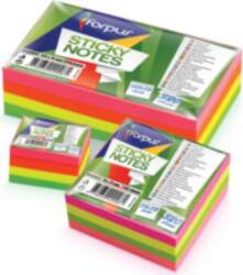 Sticky Notes Forpus, Neon, 75x75mm, assorted