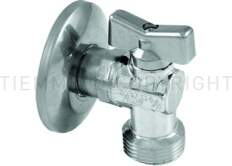 Lodveida ventilis 1/2"-1/2"