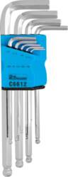 Set of L-shaped socket wrenches 1/16"