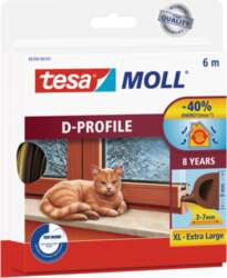 D-PROFILE, BROWN, 6M : 9MM :