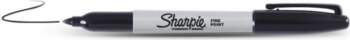 Marķieris Sharpie Fine melns