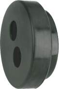 Rubber-end-cap double A145-2x25