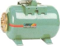Spiedkatls 1", 60 l/horizontāls, Zaļš