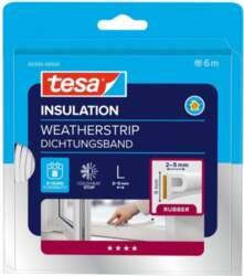 WEATHERSTRIP, P-PROFILE, EPDM WHITE, 6M:9MM