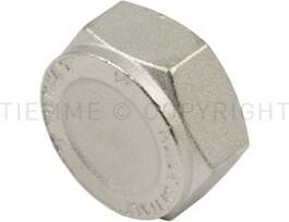 Korķis F1/2", niķelēts