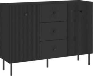 Viena Czarny - Kumode 2D3S