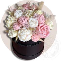 Ramo de flores de vela -