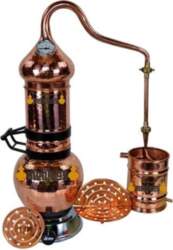 3 Liters Rotating Column Alembic COMPLETE