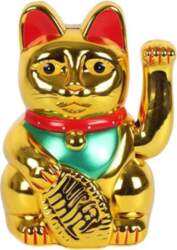 Chat en or chinois
