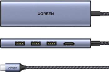 Adapteris HUB UGREEN Revodok CM511 USB-C