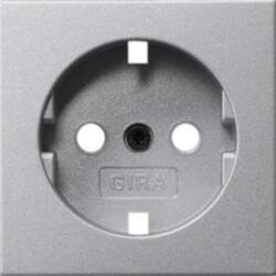 GIRA 092026 Abdeckung SCHUKO-Steckdose System 55