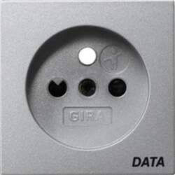 GIRA 096926 Abdeckung Steckdose Erdstift DATA