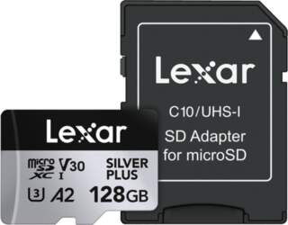 Lexar High-Performance Silver Plus microSDXC 128GB