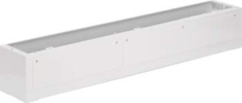 Hager FN625 Plain Front Panel, Quadro