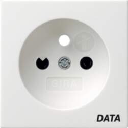 GIRA 096903 Abdeckung Steckdose Erdstift DATA