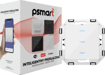 PSMART Switch 3 ķēdes stikls RM