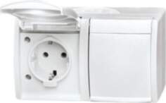 Busch-Jaeger 20/2 EW-54 SCHUKO® Steckdose 2