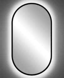 Spogulis APOLLO LED 50 (Melns)