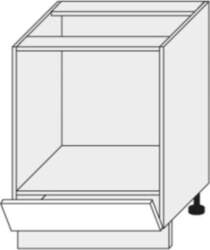 EXTOM Skapītis QUANTUM D11K/60 (Graphite)