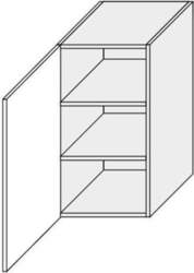 EXTOM Skapītis QUANTUM W2/40 (Balts)