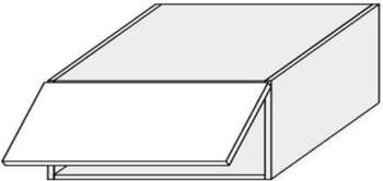 EXTOM Skapītis QUANTUM W6B/80 (Balts)