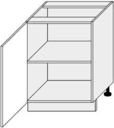 EXTOM Skapītis QUANTUM D1D/60 (Graphite)