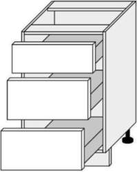 EXTOM Skapītis QUANTUM D3A/50 (Graphite)