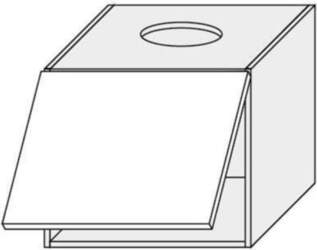 EXTOM Skapītis QUANTUM W8/60 (Graphite)
