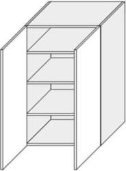 EXTOM Skapītis QUANTUM W4/60 (Graphite)
