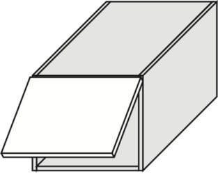 EXTOM Skapītis QUANTUM W6B/40 (Balts)