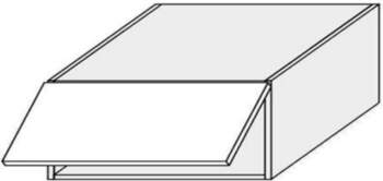 EXTOM Skapītis QUANTUM W6B/80 (Graphite)