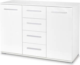 HALMAR Kumode LIMA KM-4 (Balta)