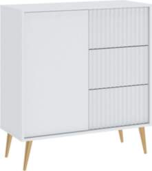INTERMEBLE Kumode BARCELONA 1D3S (Balta)