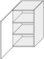 EXTOM Skapītis QUANTUM W2/45 (Graphite)