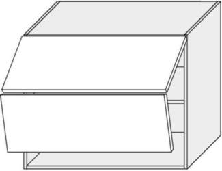 EXTOM Skapītis QUANTUM W8B/90 AVENTOS (Graphite)