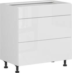 EXTOM Skapītis SILVER D3M/80 (Balts)