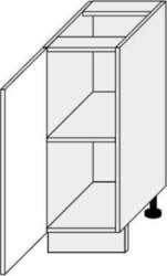 EXTOM Skapītis QUANTUM D1D/30 (Graphite)