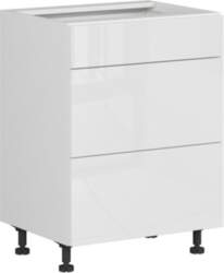 EXTOM Skapītis SILVER D3A/60 (Balts)