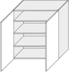 EXTOM Skapītis QUANTUM W4/90 (Graphite)
