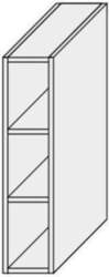 EXTOM Skapītis QUANTUM W15 (Graphite)