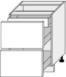 EXTOM Skapītis QUANTUM D2A/60/1A (Graphite)