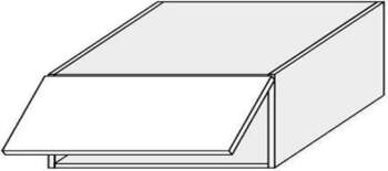 EXTOM Skapītis QUANTUM W6B/90 (Balts)
