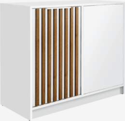 STOLAR Kumode BALI LUX 2D (Balta)
