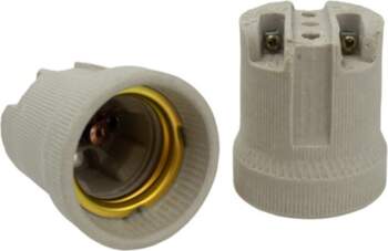 Keramiska patrona E27, ECOLIGHT