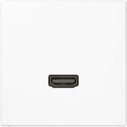 JUNG Multivides termināls HDMI, balts, LS990