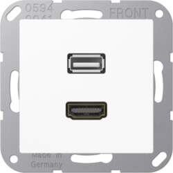 JUNG Multivides termināļi HDMI / USB