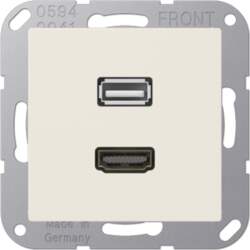 JUNG Multivides termināļi HDMI / USB