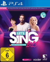 PS4 Let`s Sing 2023 mit deutschen